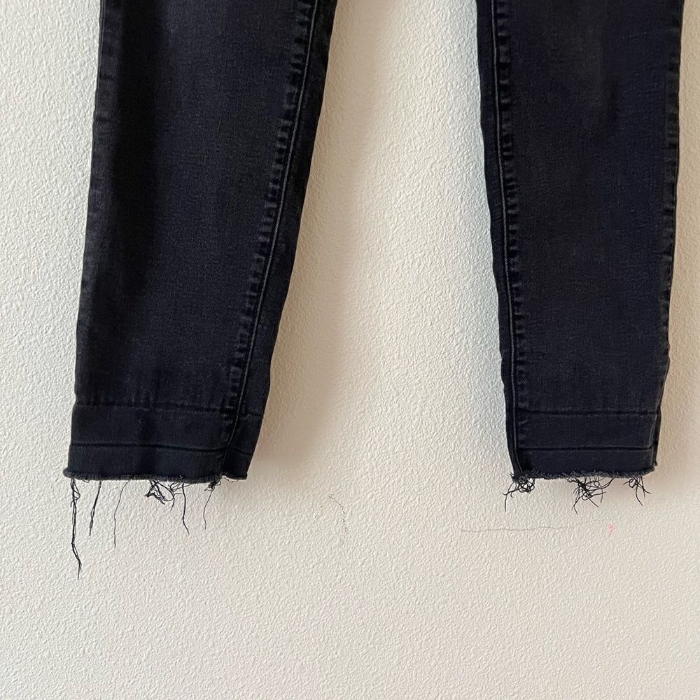 ASHLEY MASON Paperbag High Rise Denim Jeans size 9 - Picture 5 of 7